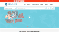 Desktop Screenshot of econabrasives.com